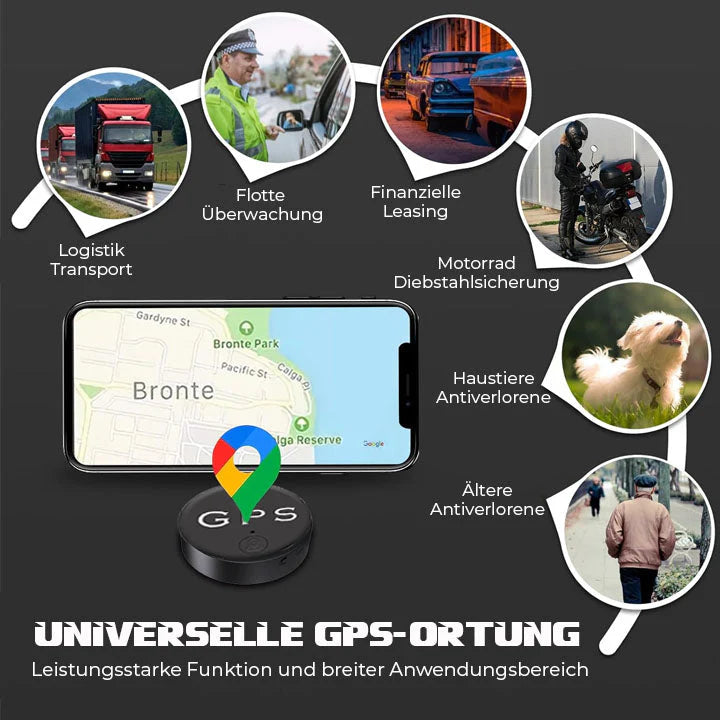 TrackEase™ EasyFind Magnetischer Mini-GPS-Tracker