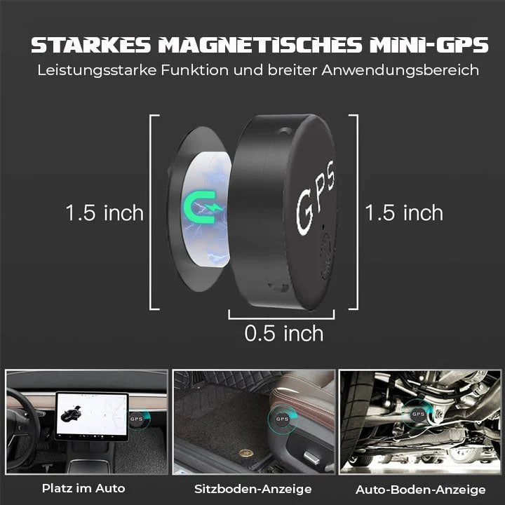 TrackEase™ EasyFind Magnetischer Mini-GPS-Tracker